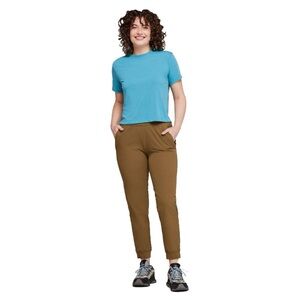 Cotopaxi: Women’s Veza Adventure Jogger: Oak Brown/Green: Size Medium